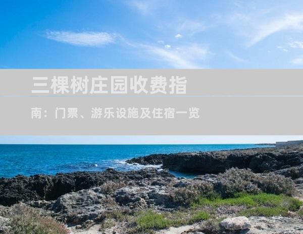 三棵树庄园收费指南：门票、游乐设施及住宿一览